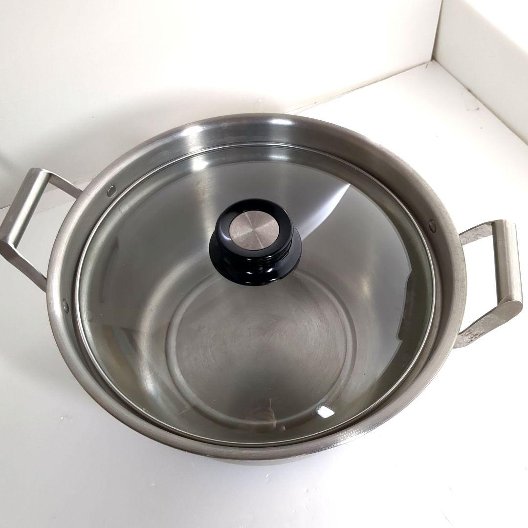 和鍋　業務用　ガス　IH対応　直径35cm 11リットル　日本製　フジノス