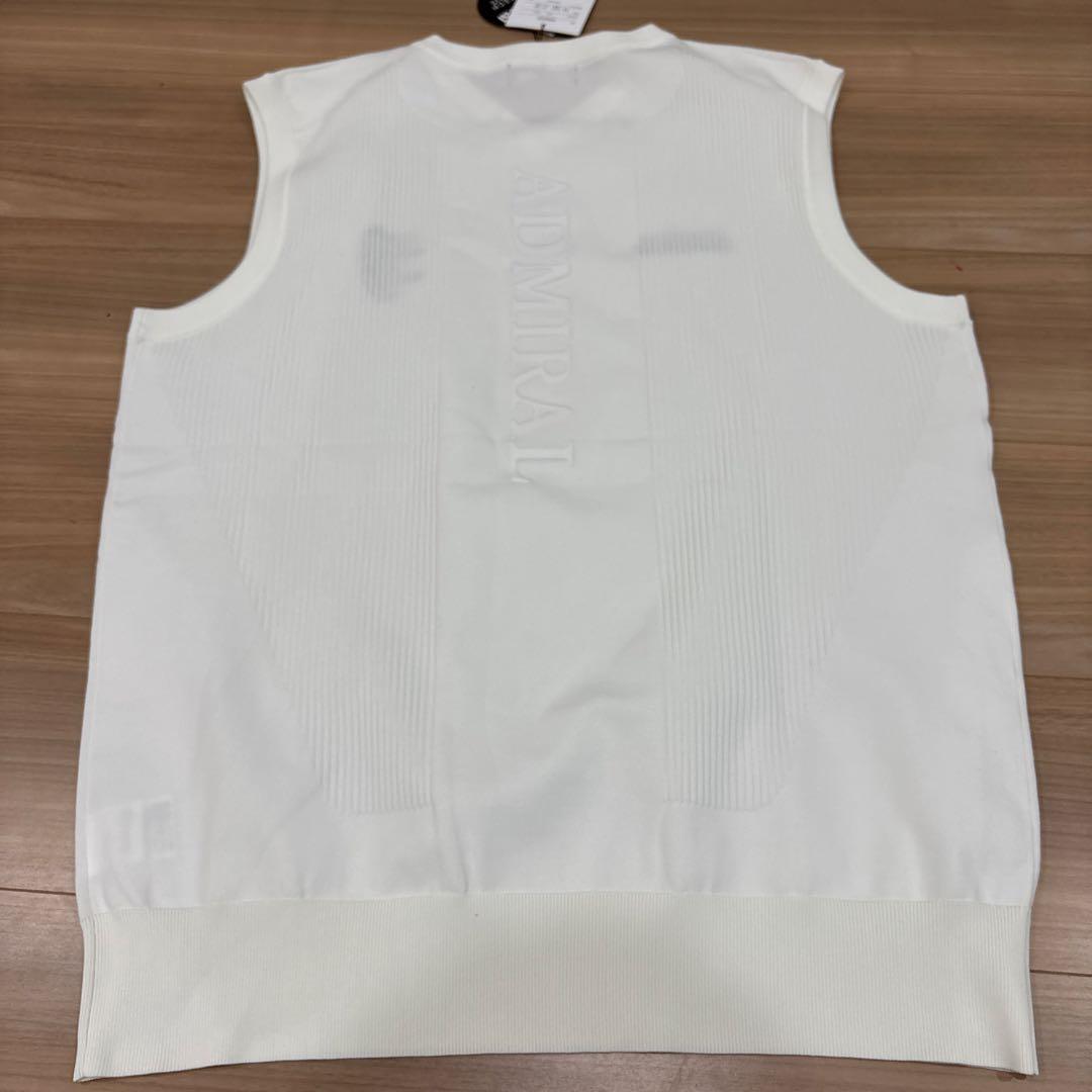 Admiral Golf ベスト ホワイト LL