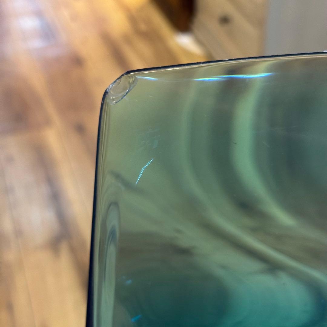 346＊■カリガリス　コヌビア　ロウ　ダイニングチェア　1脚　ブルー