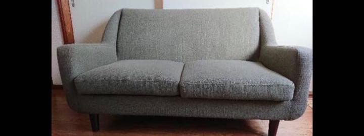 ノーチェ NOCE 2人かけソファ グリーン(海苔色)