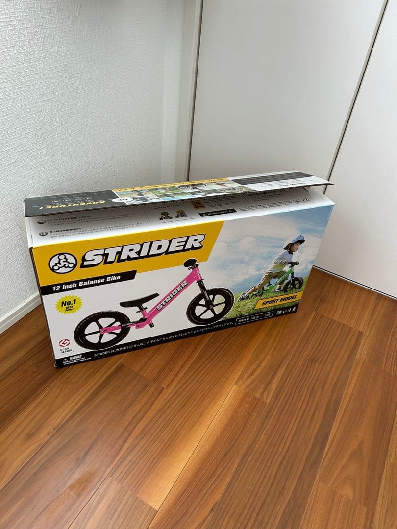 STRIDER バランスバイク ピンク 12インチ