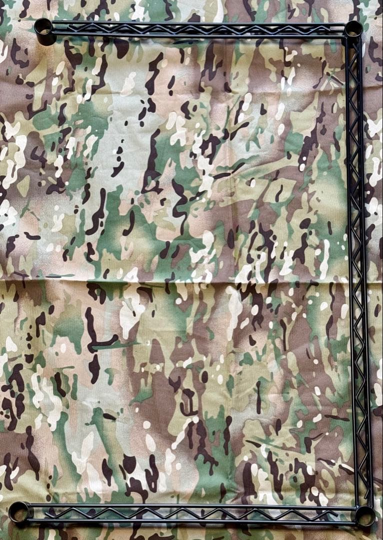 ホームエレクター ワイヤーシェルフx2 クロスバー ブラック 600x900 脚