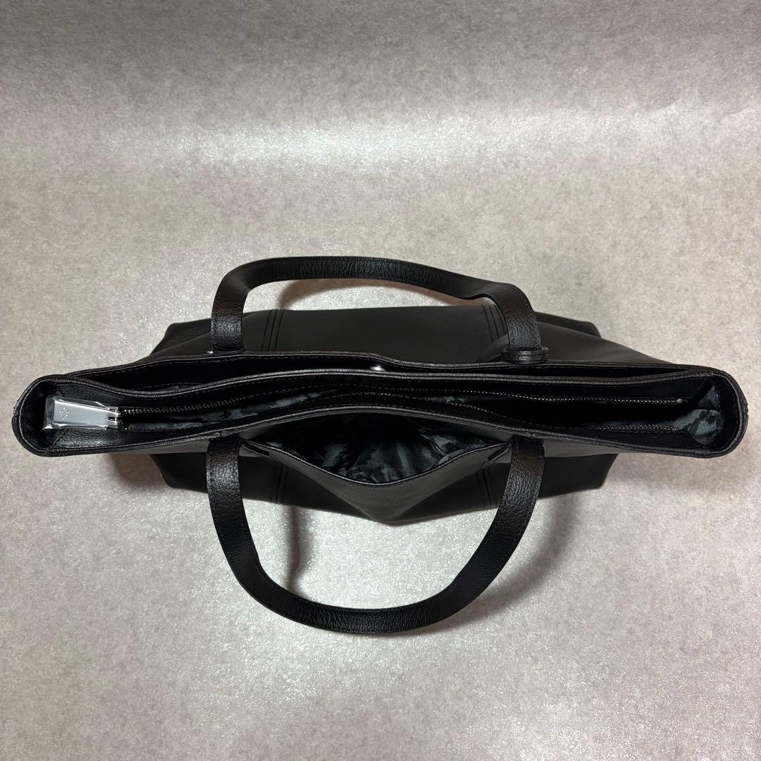 タグ付き⭐︎アニアリ トートバッグ レザー ブラック