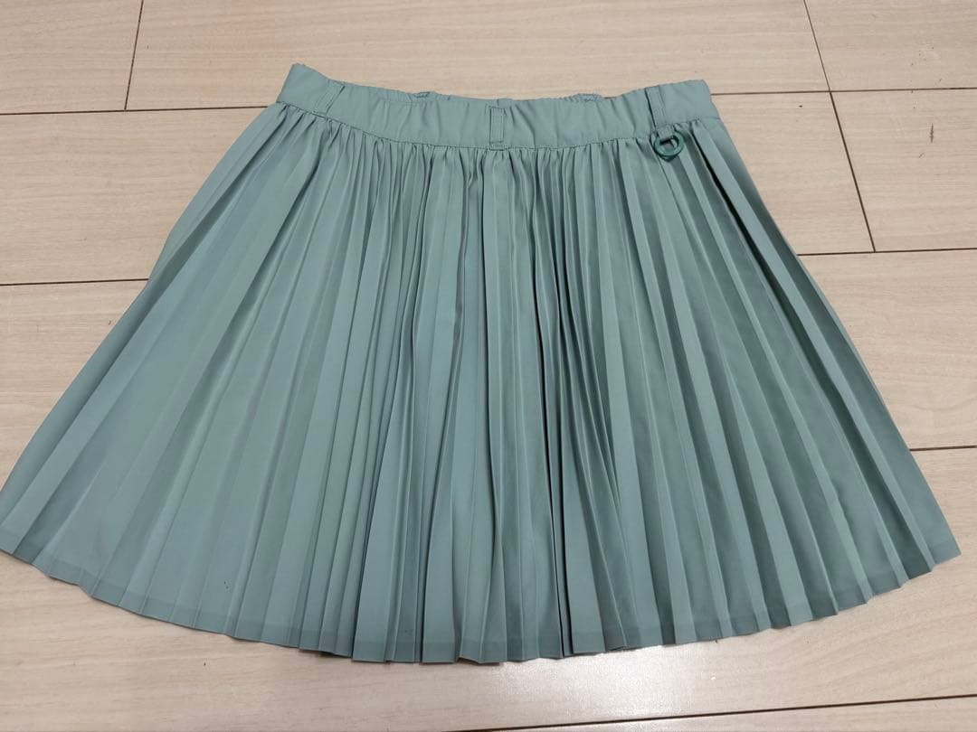 PGG◾️セットアップ◾️フルジップパーカー　スカート　アクアグリーン