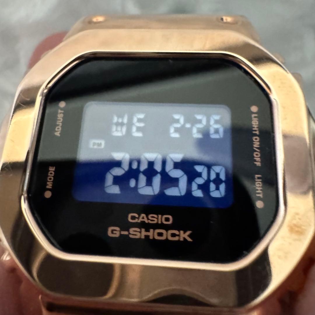 カシオ　G-SHOCK GM-S5600PG ピンクゴールド