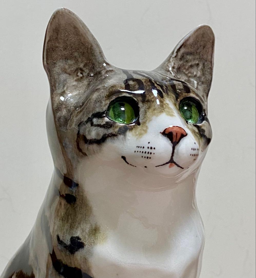 ウィンスタンレイキャット　ケンジントンキャット✨真緑の瞳✨激レア猫✨サイズ7❣️