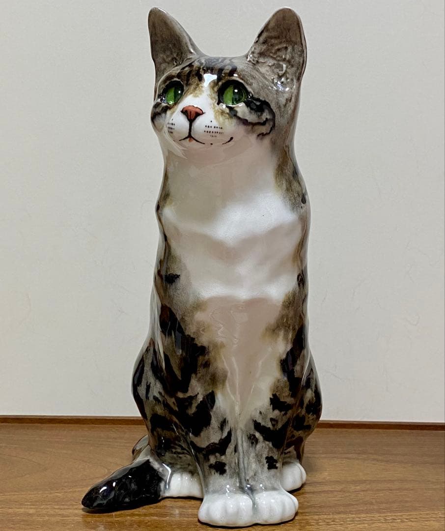 ウィンスタンレイキャット　ケンジントンキャット✨真緑の瞳✨激レア猫✨サイズ7❣️