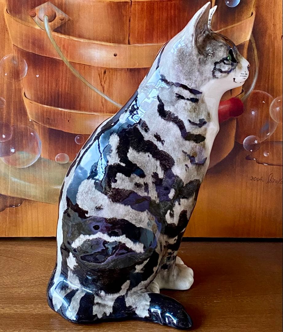 ウィンスタンレイキャット　ケンジントンキャット✨真緑の瞳✨激レア猫✨サイズ7❣️