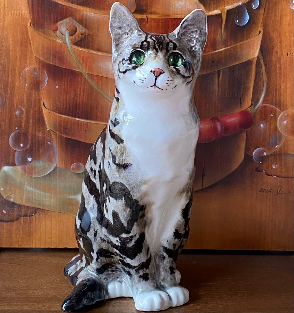 ウィンスタンレイキャット　ケンジントンキャット✨真緑の瞳✨激レア猫✨サイズ7❣️