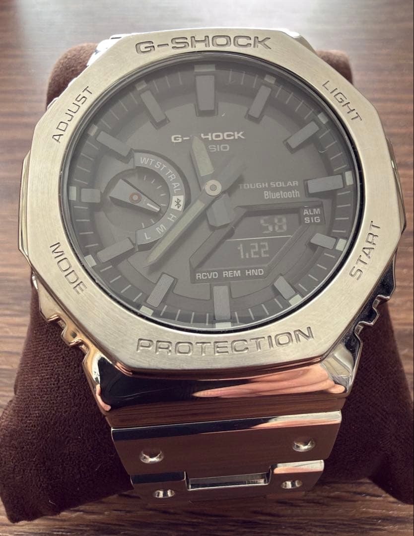 G-SHOCK GM-B2100D-1AJF フルメタル シルバー