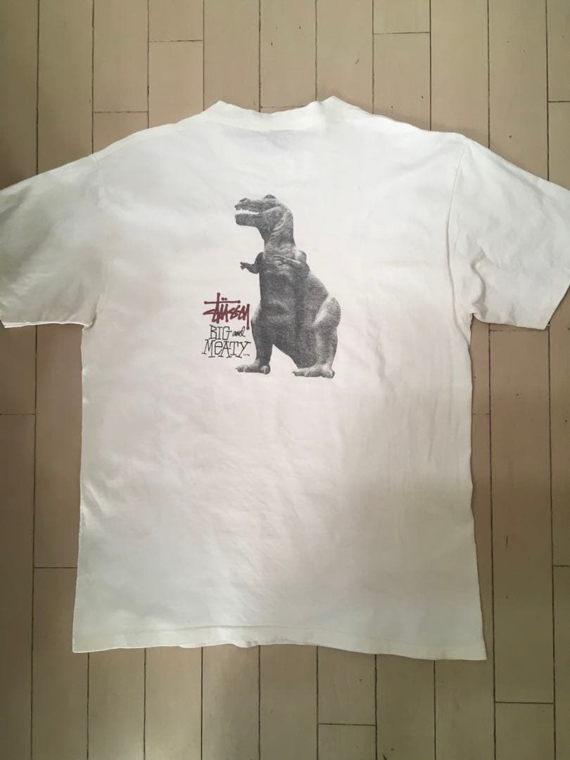 Stussy old 恐竜Tシャツ L