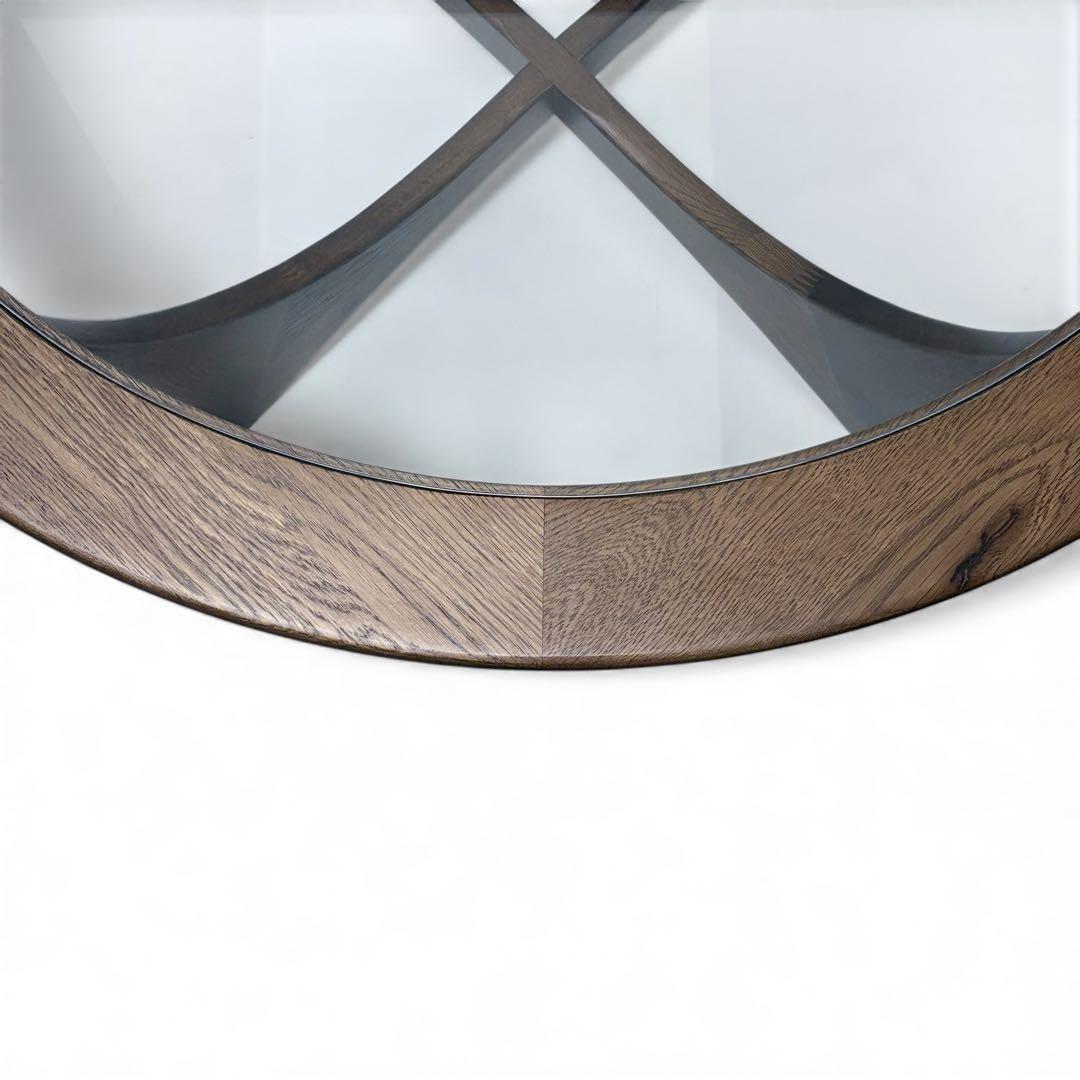 美品 CLASH GATE クラッシュゲート ジース コーヒーテーブル オーク材