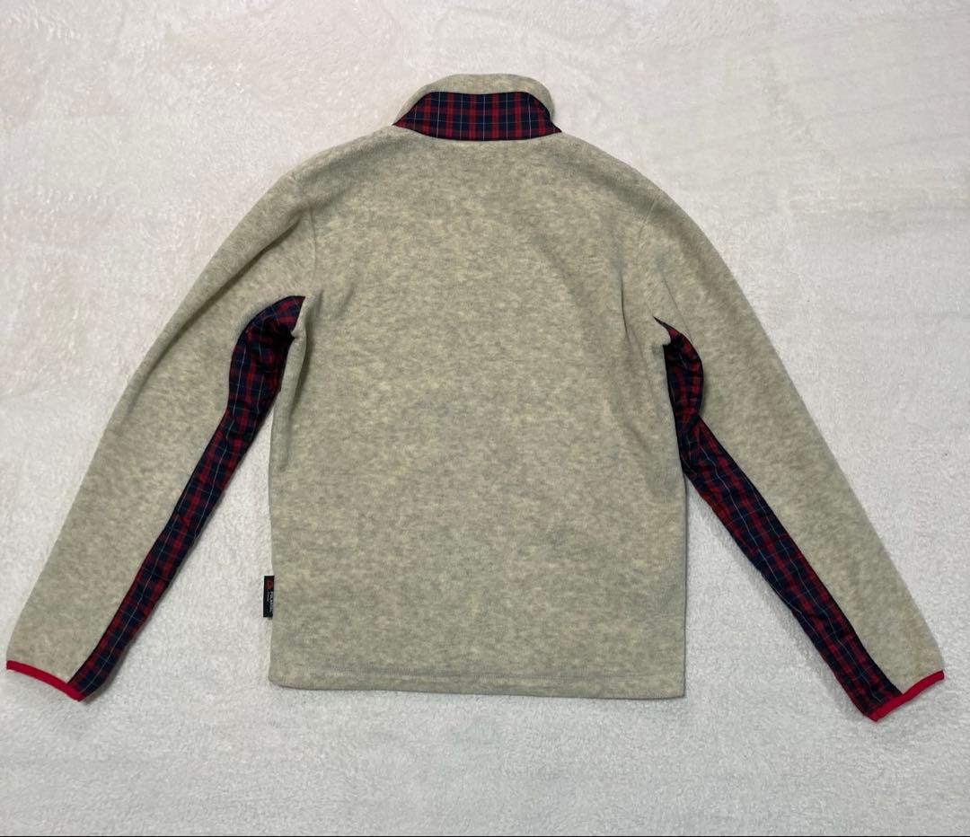 極美品　adidas golf フリースジャケット　ダブルジップアップ　サイズM