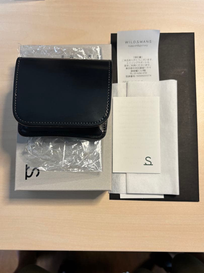 WILDSWANS CASA カーサ コードバン×型押しサドル インテンスブルー