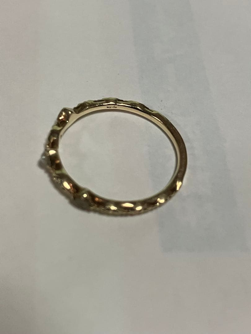 10Kダイヤモンド指輪