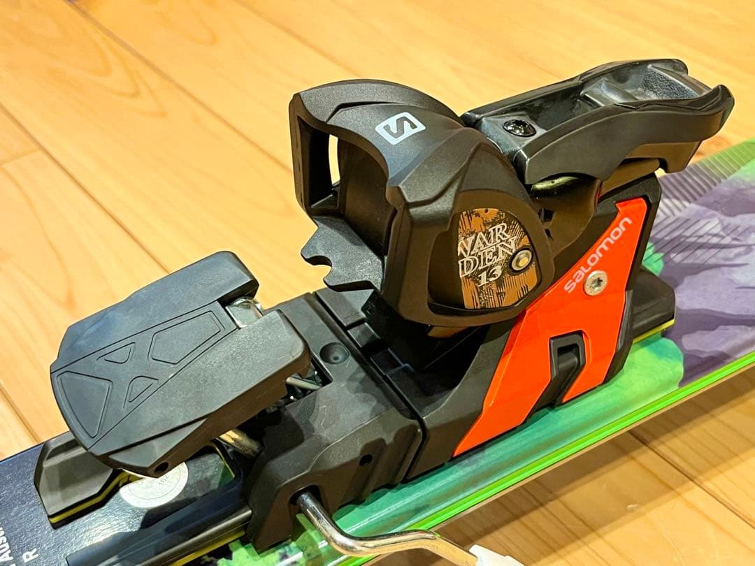 【新品未使用】サロモン Q90 MNC スキー板&ビンディング　2点セット