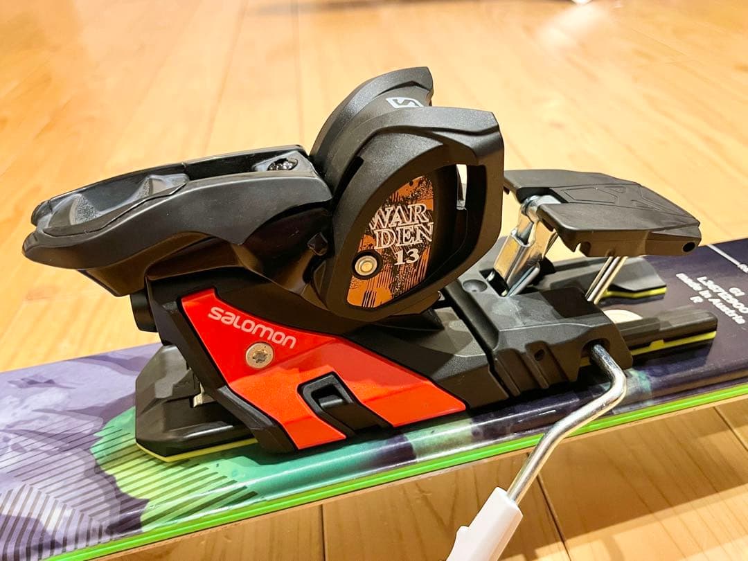 【新品未使用】サロモン Q90 MNC スキー板&ビンディング　2点セット