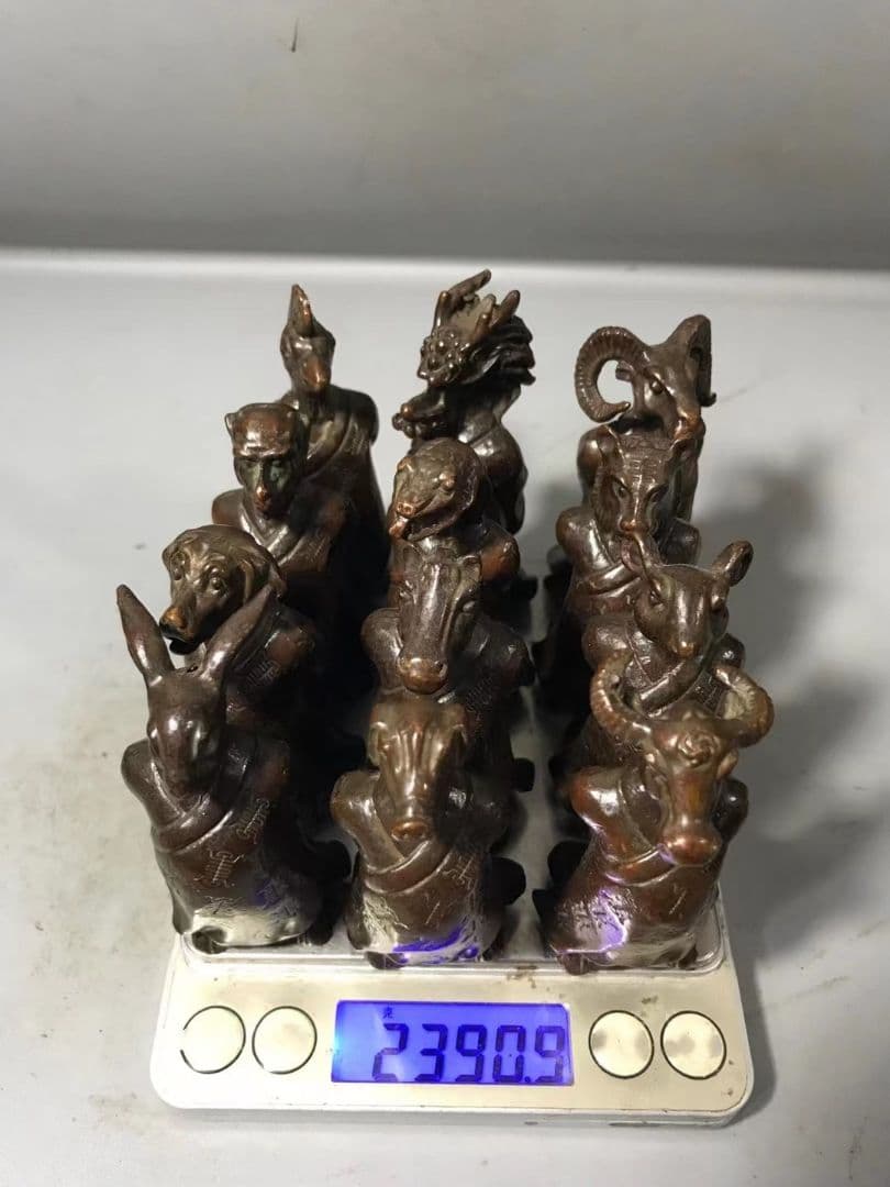 十二支 茶台 香挿 縁起物 工芸品 美術品 置物