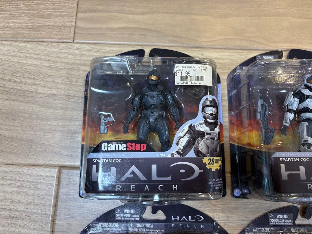 マクファーレントイズ HALO REACH シリーズ2 フィギュア4体セット