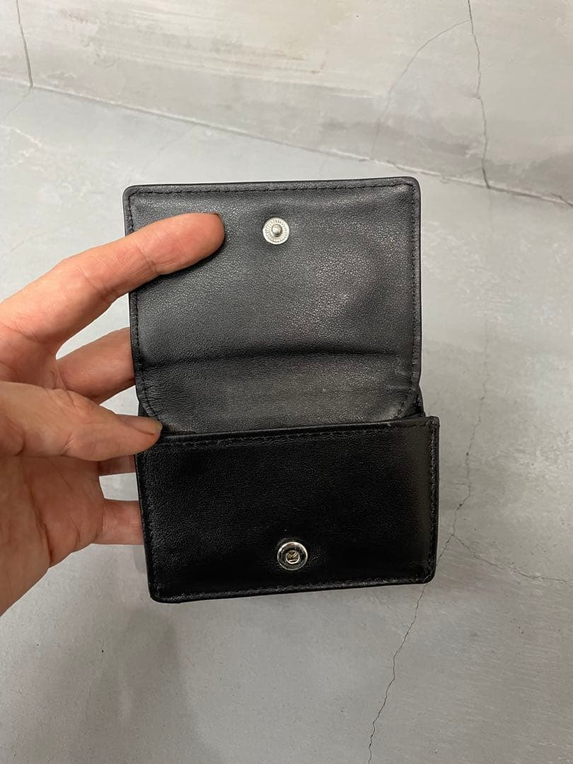 新品未使用 DIESEL レディース ラウンドDロゴ 三つ折り ミニウォレット