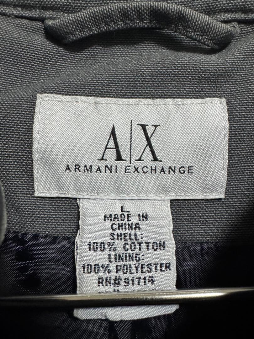 ARMANI EXCHANGE ライダースジャケット archive 00s