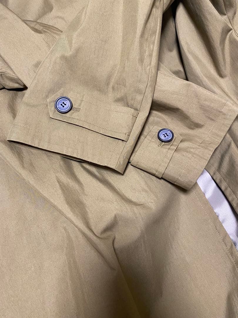 ジャーナルスタンダード　コットンナイロンギャバフレアコート　カーキ　38