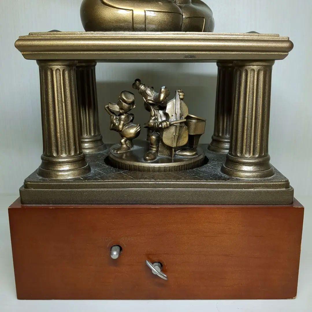 ディズニー ミッキーマウス ブロンズ　オルゴール 第一生命　非売品