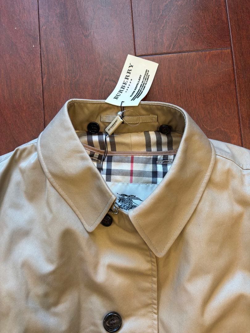 BURBERRY ステンカラーロングコート ベージュ　ビッグサイズ