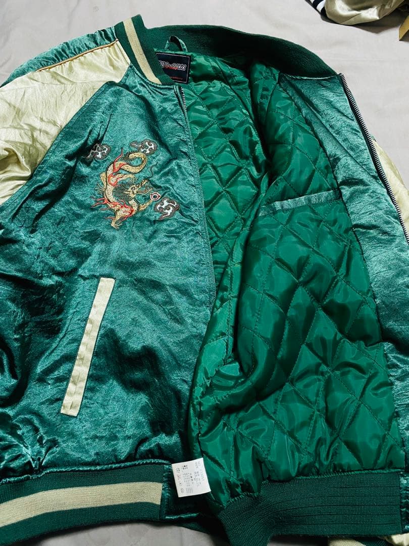 NEO-SIXX 日本限定 vintage スカジャン 龍 unisex サテン