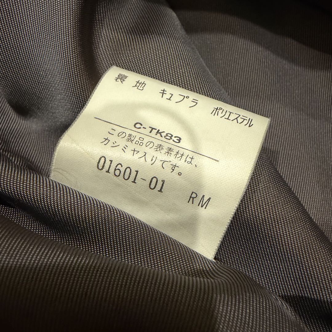 超希少✨️バーバリー カシミヤ ヘリンボーン ステンカラー ロング コート