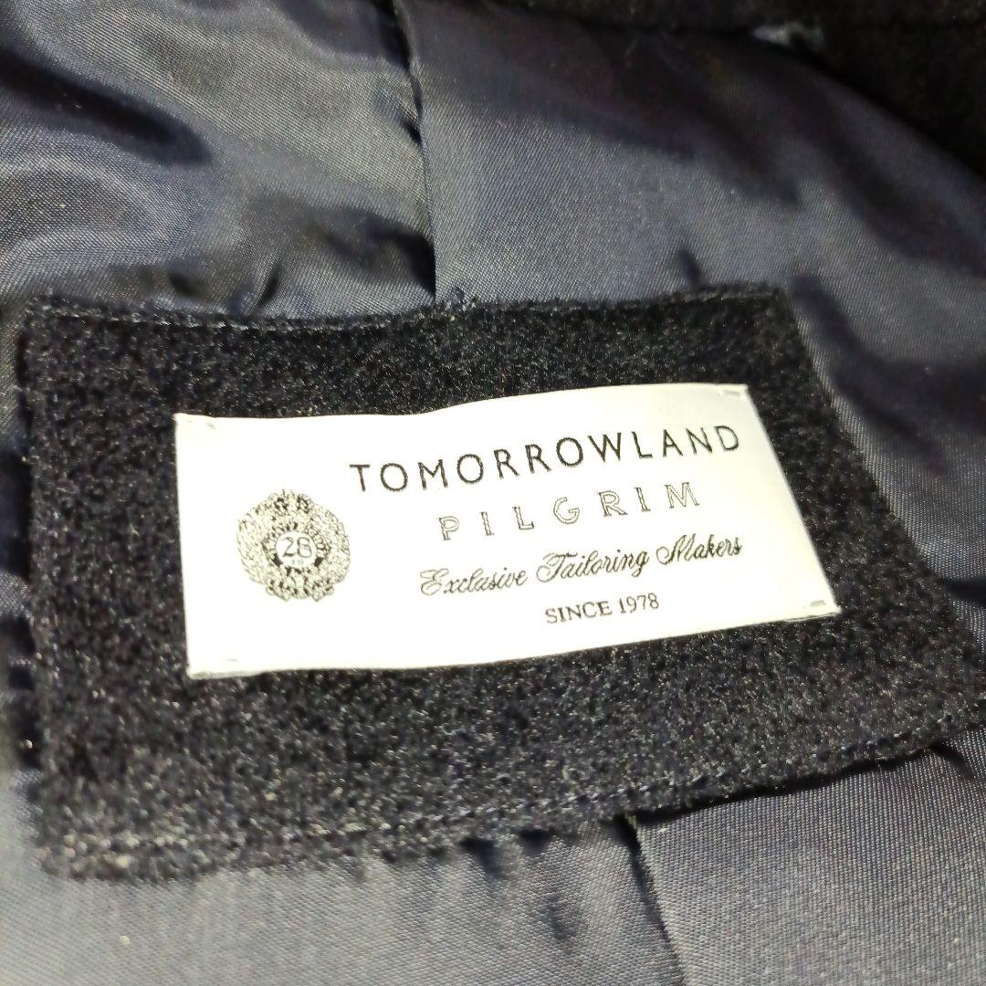 美品■TOMORROWLAND PILGRIM カシミヤ混 ステンカラーコート