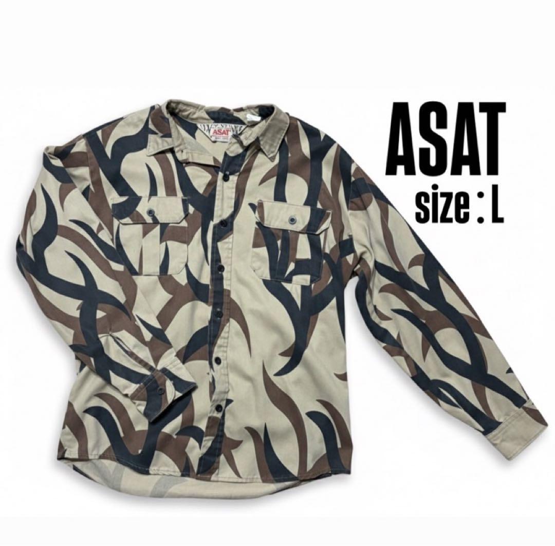s*5様 ASAT カモフラージュ　90s ヴィンテージ ASAT トライバルカ