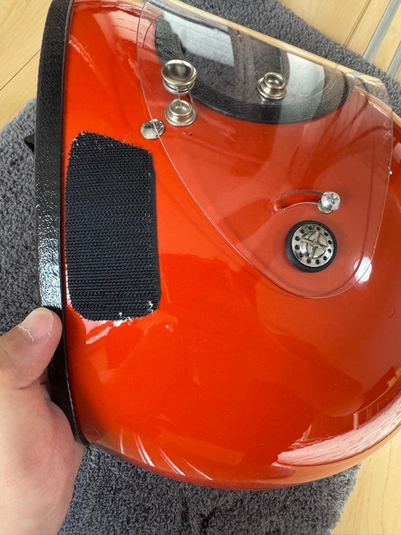 McHAL フルフェイスヘルメット オレンジ