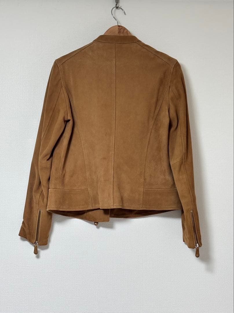 ナルト様 Massimo Dutti スウェード調 ブルゾン ライダース M