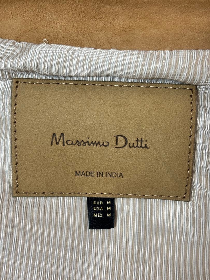 ナルト様 Massimo Dutti スウェード調 ブルゾン ライダース M