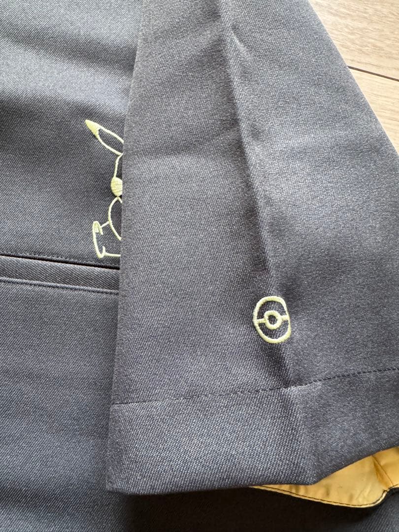 ポケモン スクラブ クラシコ ピカチュウ刺繍 M