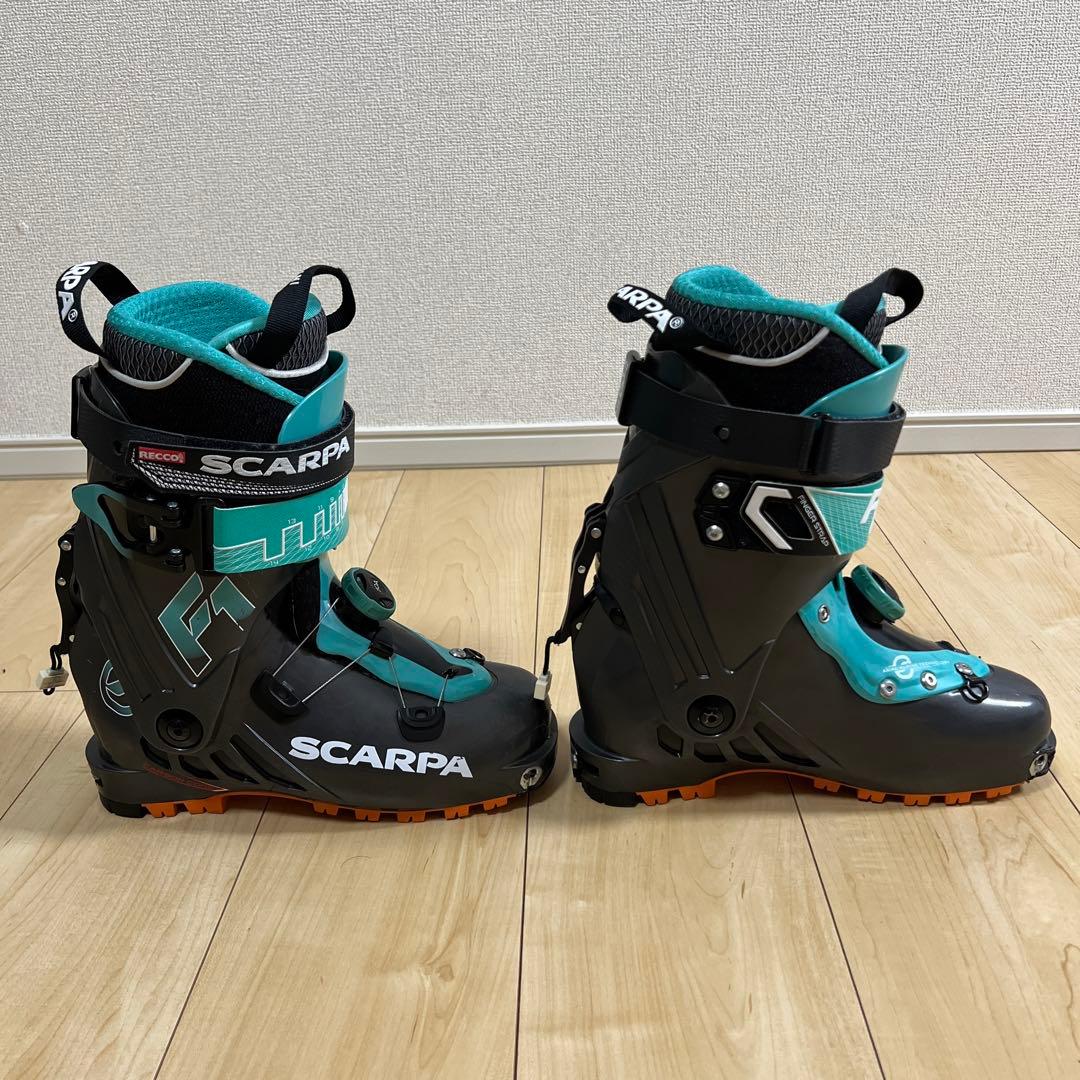 【美品_即日発送】SCARPA スカルパ スキーブーツF1 BOA 23.5cm