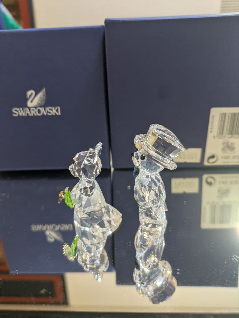 スワロフスキー クリスベア ユー アンド アイ 置物