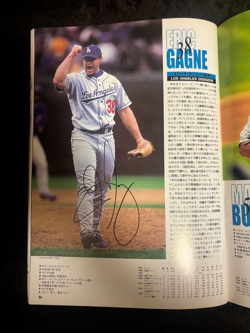 MLB メジャーリーグ 日米野球 サイン