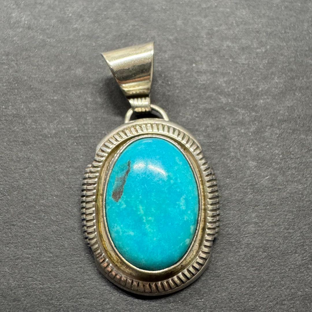 【Running Bear Studio NAVAJO】ターコイズ トップ