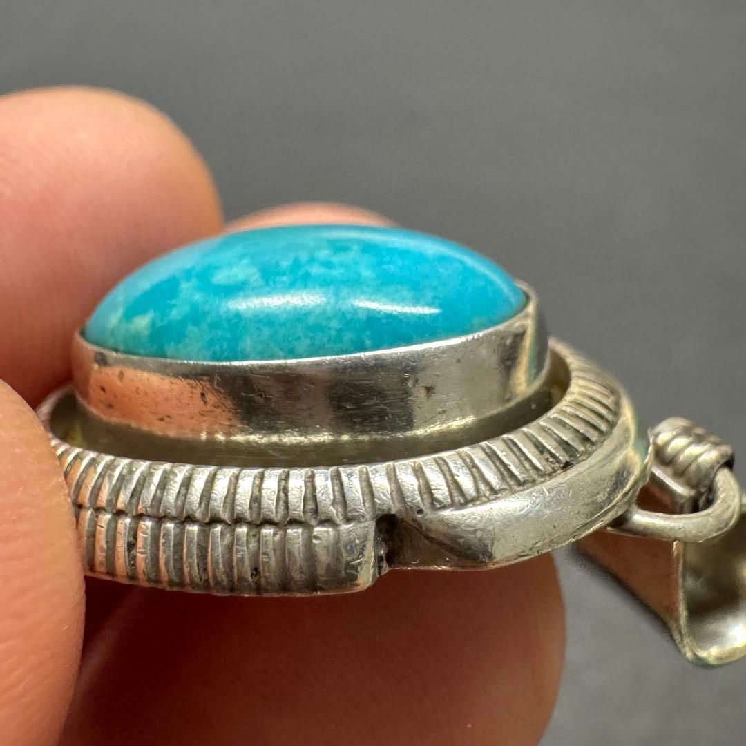 【Running Bear Studio NAVAJO】ターコイズ トップ