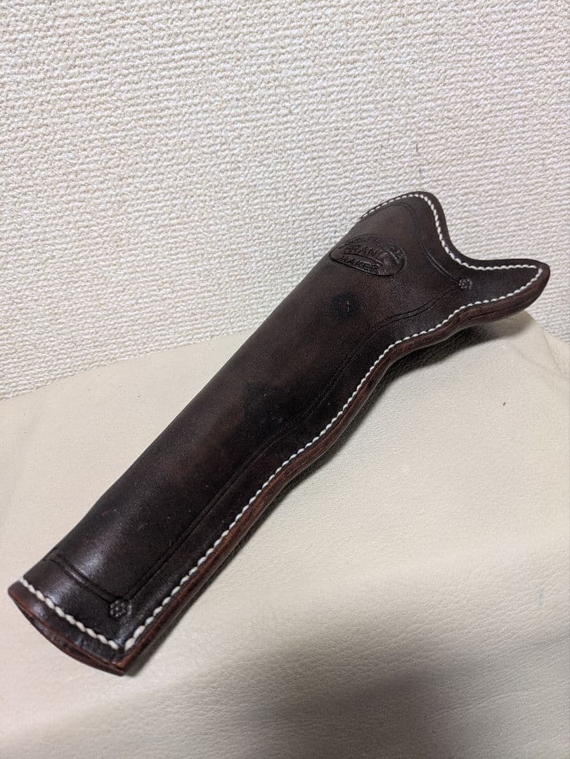 ウエスタン　レザーホルスター【SAA(ピースメーカー)】【ハンドメイド】