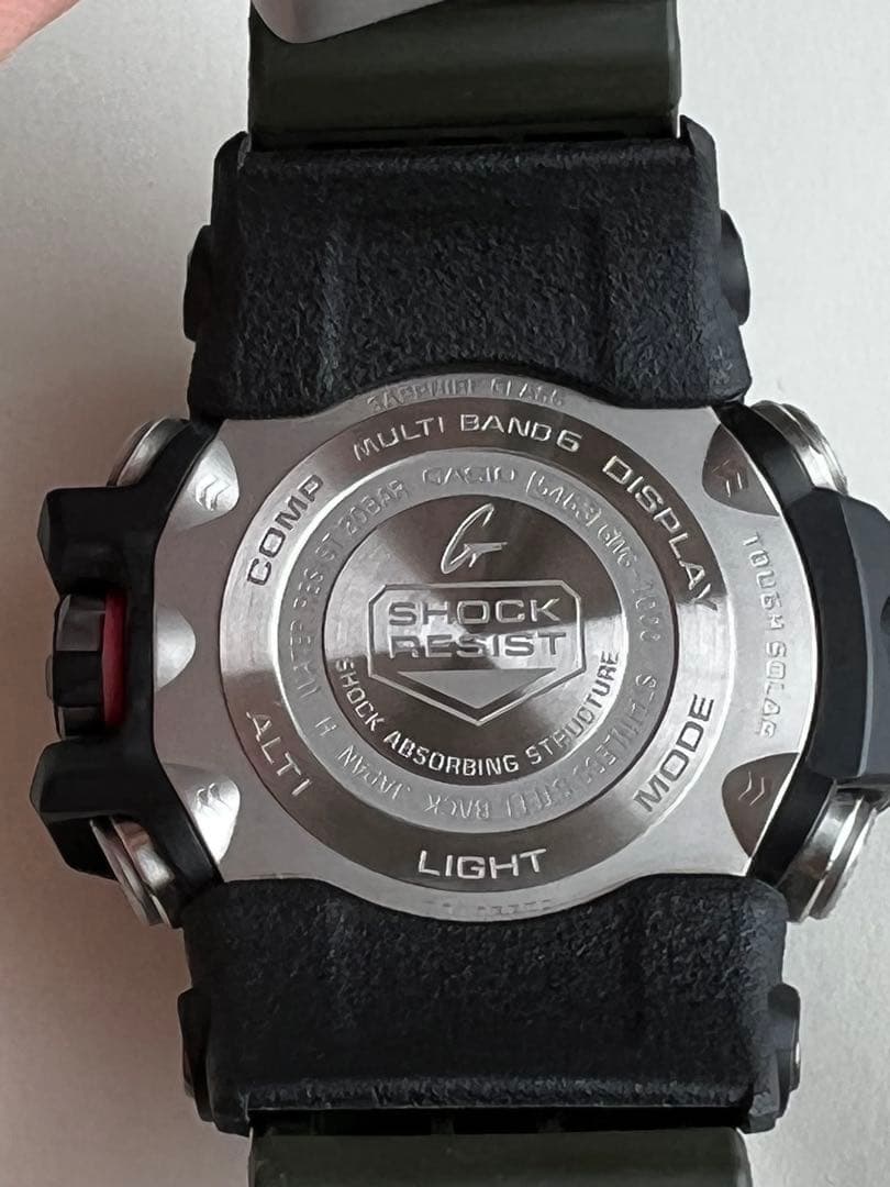 【磨き屋】カシオ G-SHOCK マッドマスター GWG-1000 カーキ