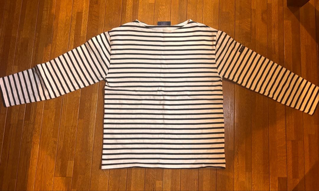 セントジェーム　白黒ボーダー　長袖カットソー　T6