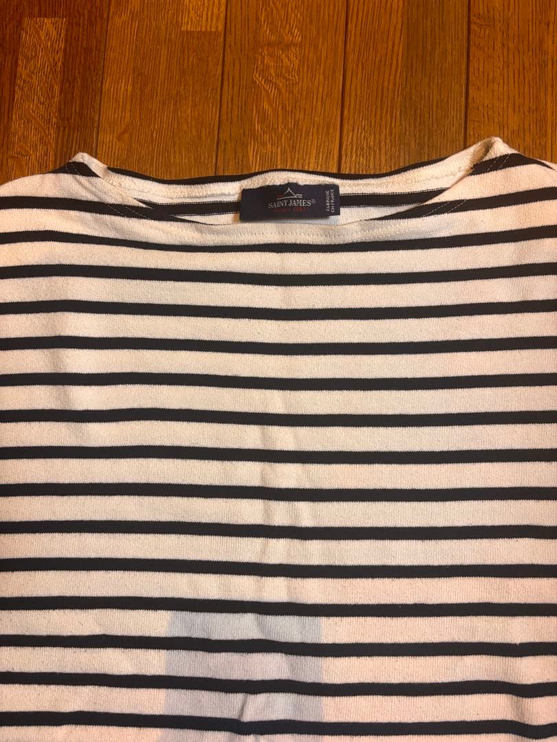 セントジェーム　白黒ボーダー　長袖カットソー　T6