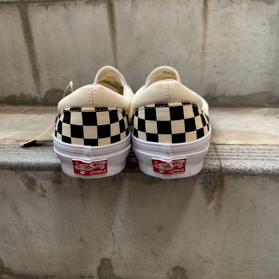 【新品未使用】vans VAULT Slip-on OG LX チェッカー
