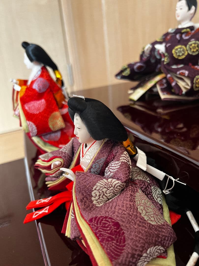 雛人形 五人飾り 3段　新品未使用