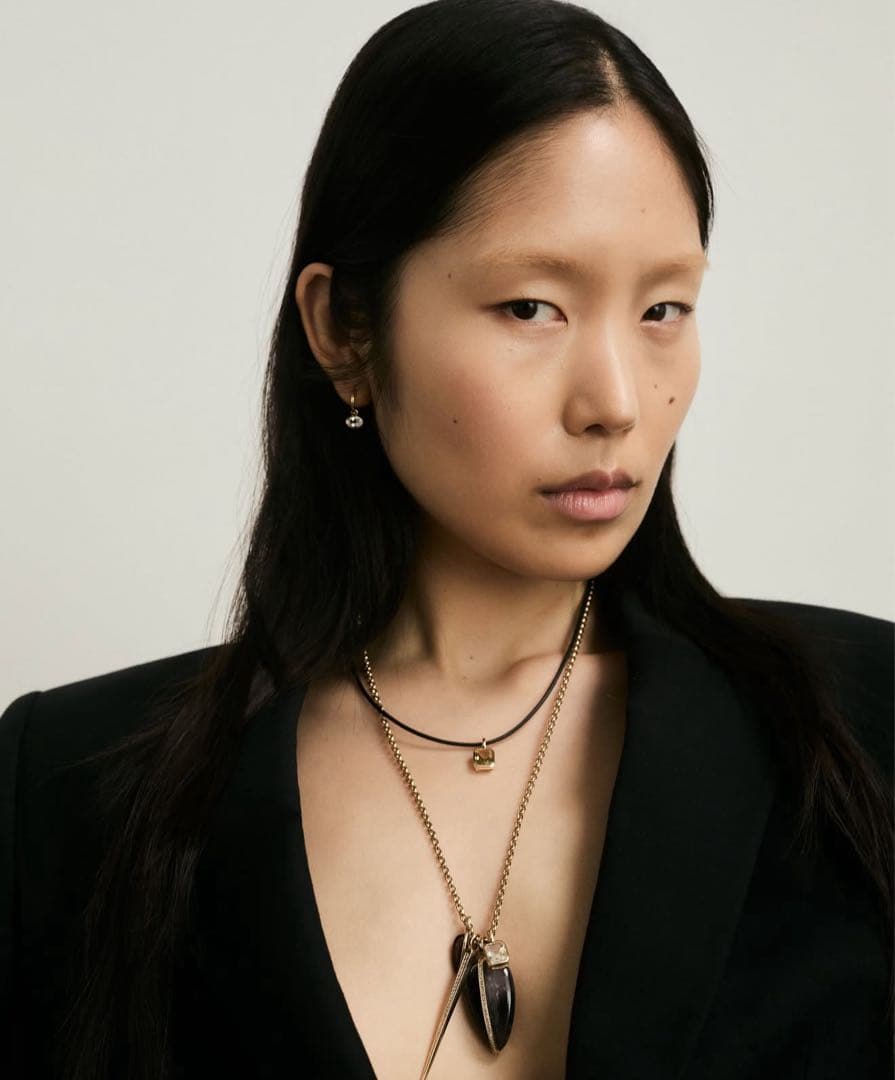 Bypariah Orbit Hoops ホワイトトパーズ & ブラックロジウム