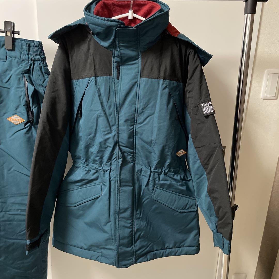 KISTER スノーボード　スキー　スノボウェア　セットアップ上下　メンズ