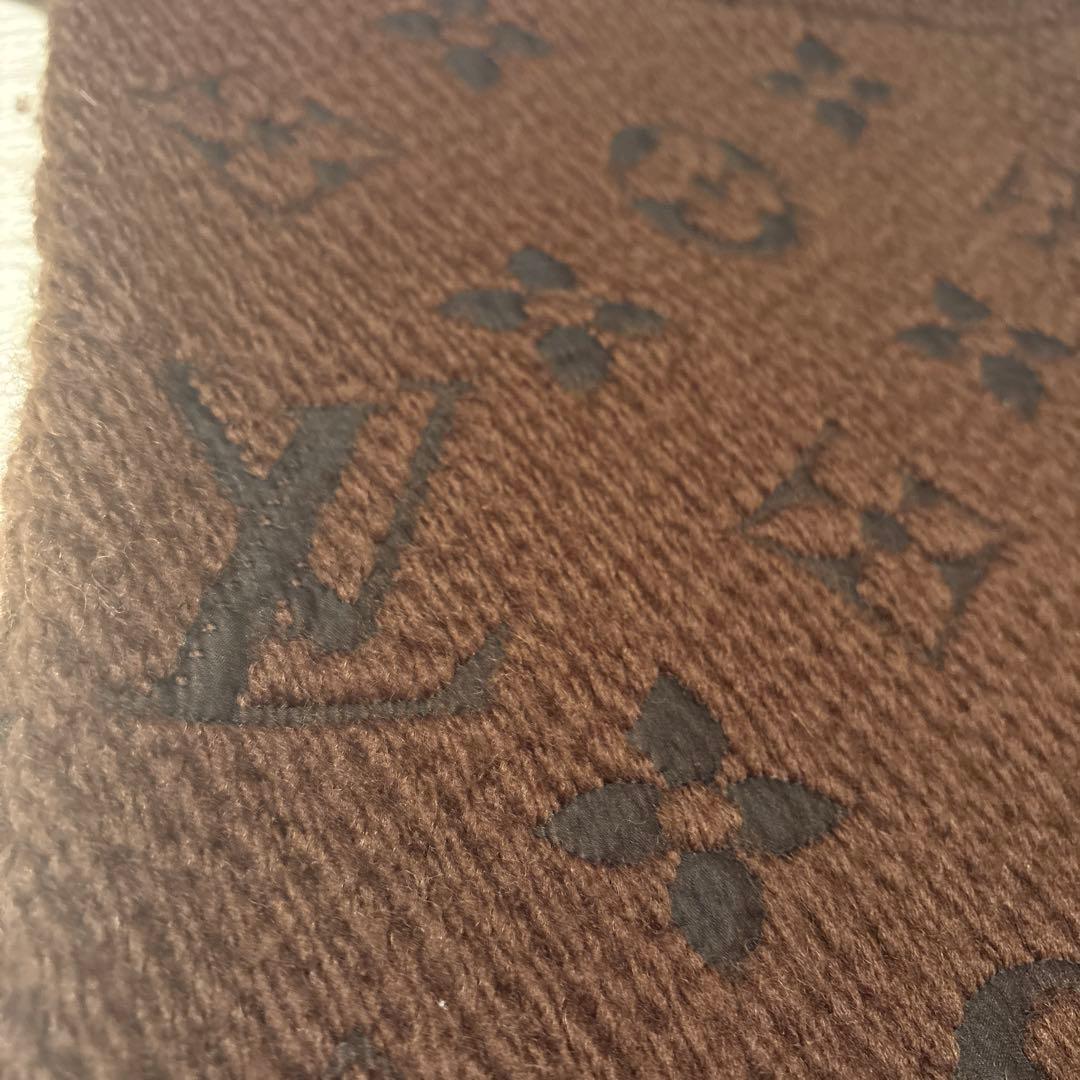 Louis Vuitton ブラウン マフラー